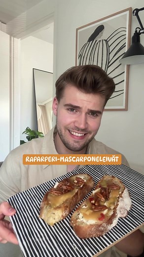 Raparperi-Mascarponeleivät: Täydellinen Kesäbrunssi
