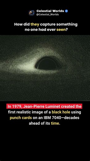 This Black Hole Image Predicted Reality Decades Early 😳 #trending #viral #shorts