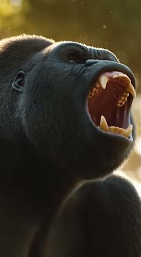 Gorilla Chases Lioness in African Jungle | Full HD Wildlife Action।