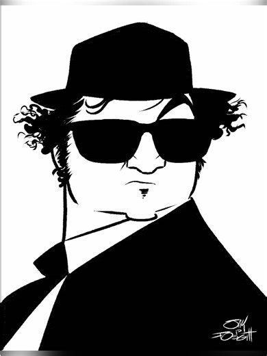 Caricature Challenge: John Belushi Edition