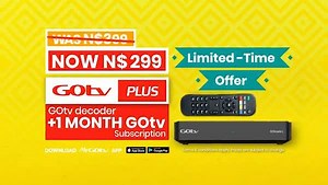 So you still don't have GOtv?😬 Buy a full GOtv kit with GOtenna and one month GOtv Plus package at a reduced cost for only N$299; and enjoy the authentic relatable African content, kids channels, sports, movies and more. Get GOtv today at your nearest retailer! Offer valid till 31 March 2021 StayHomeWithGOtv | GOtv Namibia