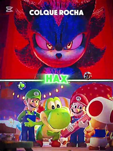 Shadow Vs Yoshi #sonicthehedgehog #supermariogalaxymovie