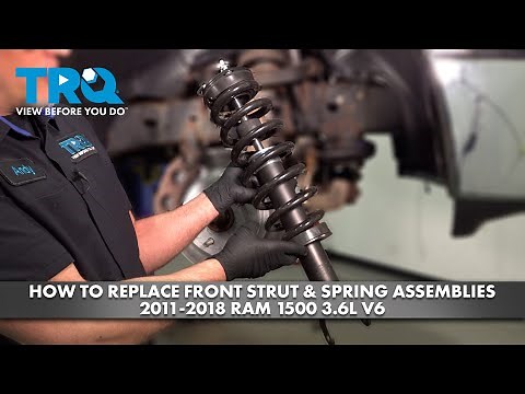 How to Replace Front Strut & Spring Assemblies 2011-2018 Ram 1500 3.6L V6