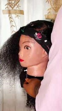 How to style a frontal pixel curl hair