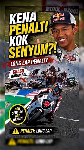 LONG LAP WISDOM! Veda Survives a Horrific Final Lap Crash in the Hungarian Moto3!