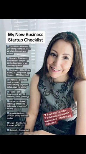 My New Business Startup Checklist 1️⃣ Your Idea – What are you...