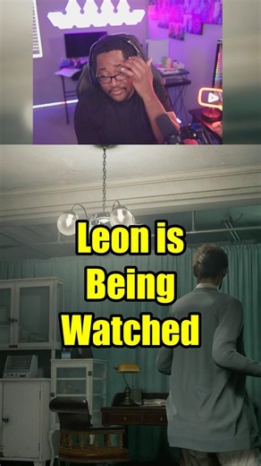Leon is Being Watched By Hidden Cameras! Resident Evil Requiem Reaction