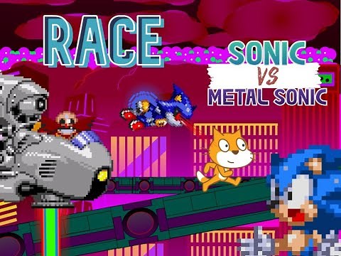 Making the Sonic CD race in scratch summed to 10.84 mins