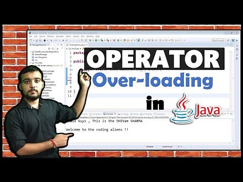 Operator Overloading in Java | Compile Time Polymorphism in Java