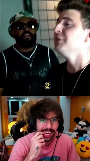 He sent Luiz back to his channel! #rafaeluiz #brenner #enaldinho #carlos #batalhaderima #lives