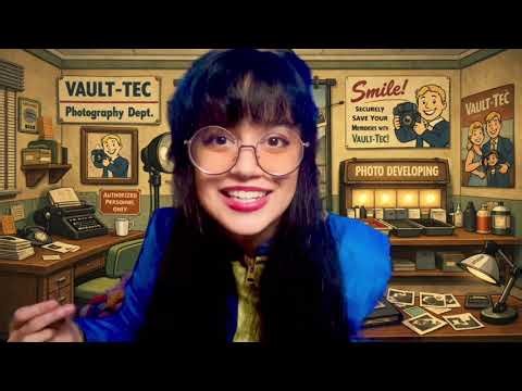 1 Hour ASMR~ Fallout ⚡️Photography, Medical Exam, Blackjack, Eye Exam, Physical Exam