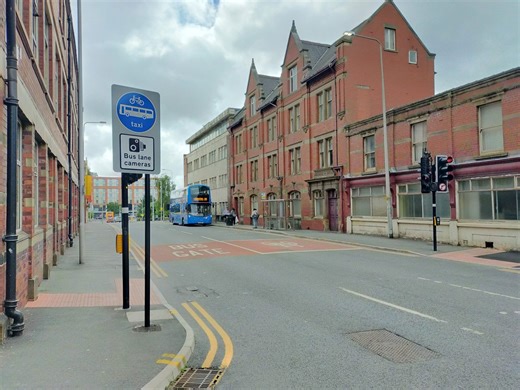 Corporation Street bus gate is most lucrative bus lane in Britain