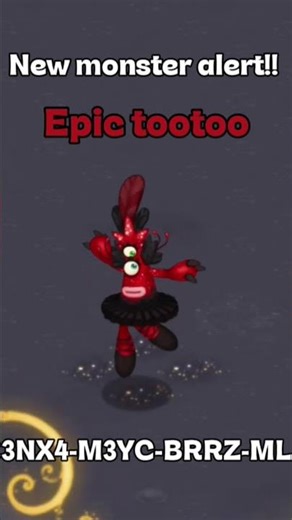 Epic too too sound in Light island#mysingingmonsters #msm