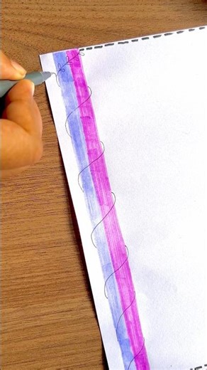 Project decoration idea #frontpage #short #diy #decor #borderdesign #trending #art #easydecor #howto