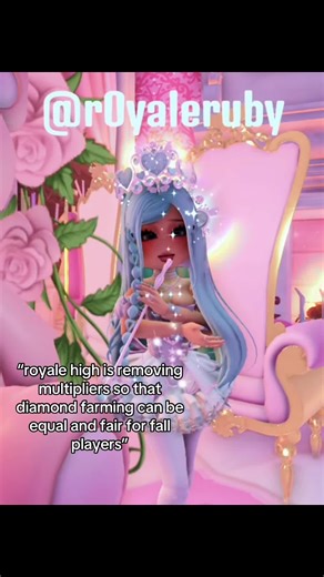 Changes to Diamond Farming in Royale High
