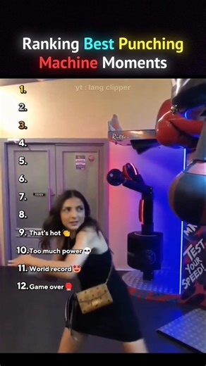 Ranking Punching Machine Moment 💀💀