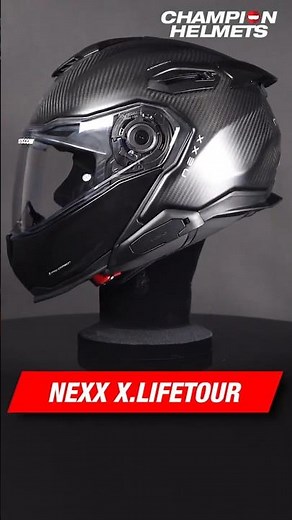 Nexx X.Lifetour Zero Pro Carbon Matt - Showcase #nexx #lifetour #helmet #motorcycle #nexxhelmet