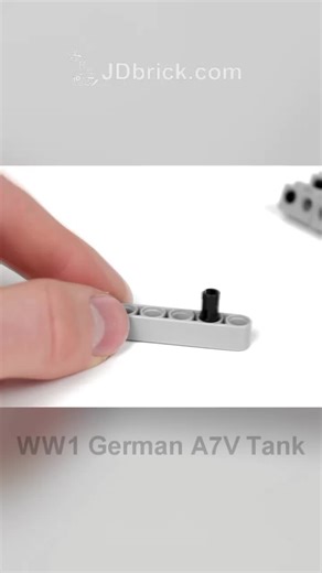 building a #ww1 a7v #tank #model #jdbrick