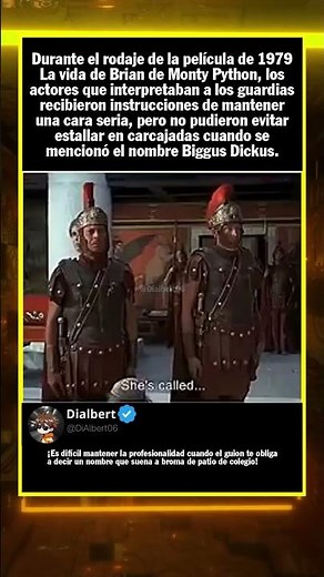 Durante el rodaje de la película de 1979 La vida de Brian de Monty Python, los a...