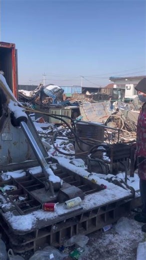 #Recyclable Resources #Woman Collecting Scrap Metal