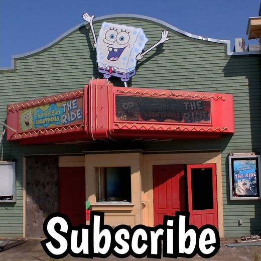 The Forgotten Abandoned SpongeBob Ride At Six Flags 😨😨😨