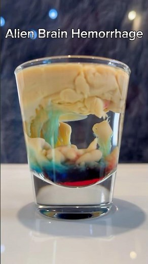 Alien Brain Hemorrhage Shot 2 ways (delicious drink to impress your friends) Easy at home recipe 👍