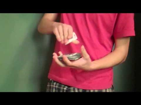 How To Spring Shuffle | Shoot A Stream Of Cards From Your Hands