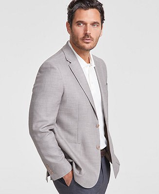 Nautica Men Modern-Fit Active Stretch Structure Weave Sport Coat   - Macy's