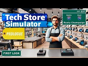 Tech Store Simulator Prologue First Look - Let's Run a Tech Business!