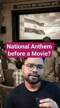 Why is the National Anthem played before a Movie?