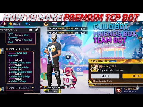 MAKE TCP BOT 🔥 TERMUX SETUP + TCP BOT TUTORIAL HOW TO MAKE FF | HAW TO MAKE PREMIUM GUILD TCP BOY 😱