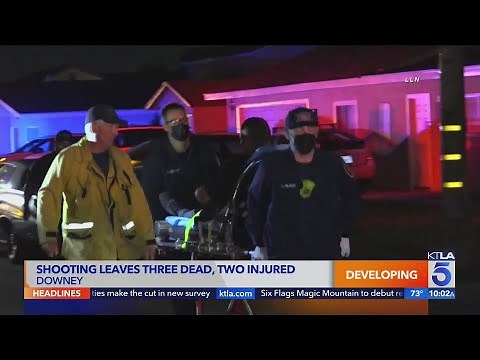 Downey shooting leaves 3 dead, 2 injured
