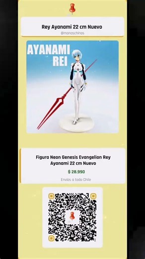 Rei Ayanami - Neon Genesis Evangelion @MonosChinos