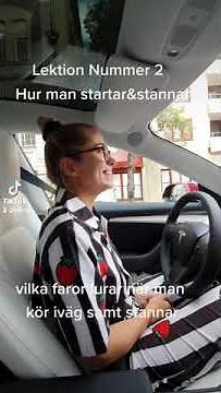 Hur man startar & stannar (Automatbil)