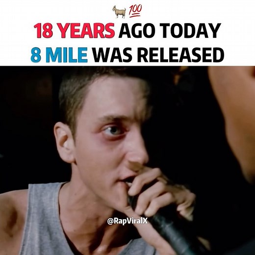 RAP / HIP - HOP on Instagram: "18 years ago today, B-Rabbit (Eminem) destroyed Papa Doc & his crew in an epic rap battle when 8 Mile was released 🎤 what's your favorite scene from the movie?? Y'all think Eminem should pursue a career in acting?? • Spotify playlist IN BIO ‼️💨"