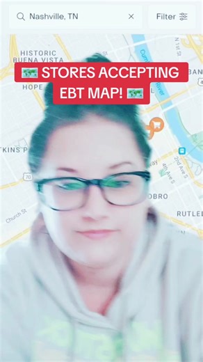 Easy way to see stores near you that accept EBT! #providers #app #greenscreenvideo #ebt #ebtstores #map #ebtmama #hack #fyp