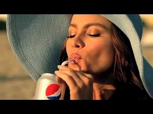 Diet Pepsi Commercial Starring Sofia Vergara and David Beckham - Get your Beach Tweet On!