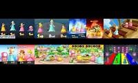 Mix of 8 videos from youtube : Mario Party 10 - Peach Vs Rosalina Vs Daisy Vs Toadette V2