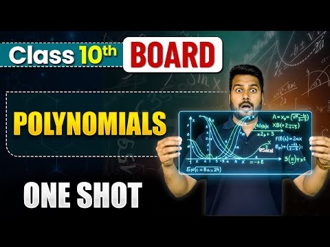 Polynomials Class 10 One Shot | Class 10 Maths Chapter 2 | NCERT | eSaral