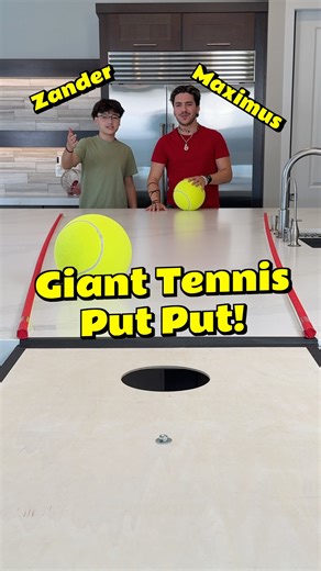 Mini Put Put with a MEGA Ball! 🎾 ⛳️ | Maximus