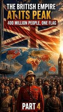 The British Empire at Its Peak — 400 Million People, One Flag | Part 4 #Shorts #HistoryShorts