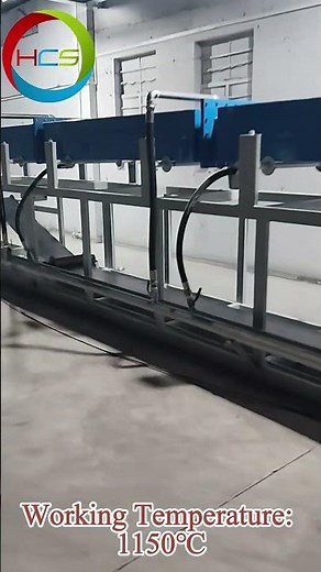 Continuous bright annealing furnace for stainless steel elbow pipes #furnace#annealing