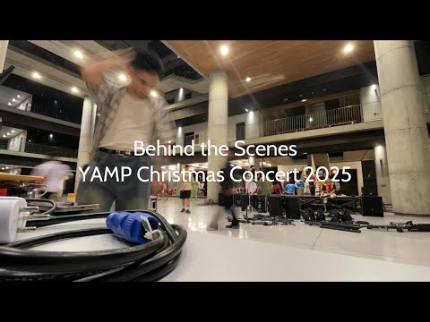 Behind the Scenes - Christmas Concert 2025