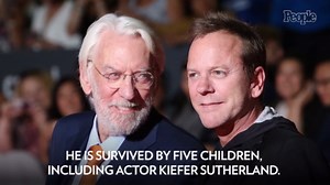 Donald Sutherland, Hunger Games and Ordinary People Actor, Dead at 88