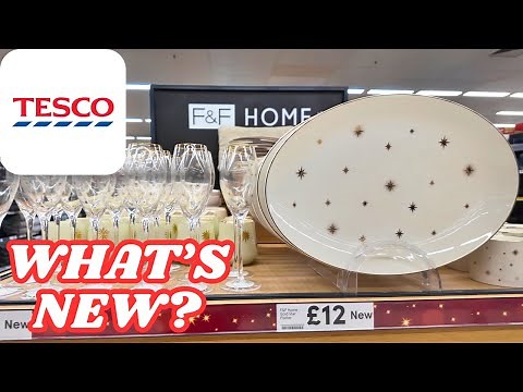 What's New in TESCO HOME - NEW Arrivals - October 2025