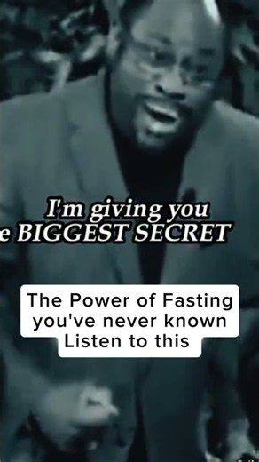 The power of Fasting Dr. Myles Munroe