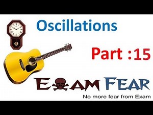 Physics Oscillations part 15 (Force law in Simple harmonic Motion) CBSE class 11