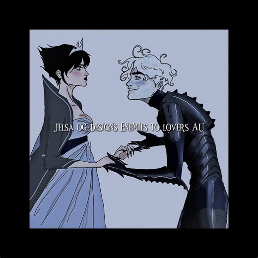 Evil Elsa is Pitch’s secret bio daughter.🙂‍↕️ and I changed Nightlights name bc A: ‘Knight-light’ like come on, and B: he’s like 95% made up Jack lore and 5% book accurate in this AU so he’s practically an OC atp😭 #JELSA #EDIT #frozen #au #fyp