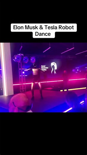 Elon Musk's Tesla Robot Dance Performance