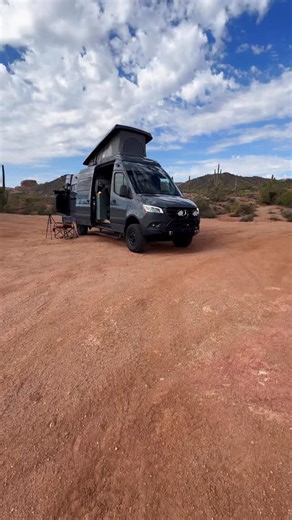 Papago Vans - Custom Adventure Van Builder in Mesa, AZ on Instagram: "POV: You just turned your dream into a driveway on wheels. Every detail, every finish, built for the way you travel. Welcome to freedom — custom made. 💛 #PapagoVans #VanLife #CustomVan #VanConversion #TinyHomeOnWheels #AdventureReady #RoadFreedom #VanBuild #ExploreMore #HomeIsWhereYouParkIt"
